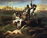 John Singleton Copley Watson and the Shark painting